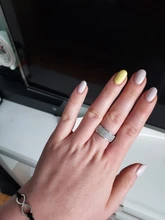 Anillo de acero de estilo Retro Vintage para mujer, joyería de 5 fila de cristales transparentes, anillos de boda de compromiso de acero inoxidable a la moda, gran oferta