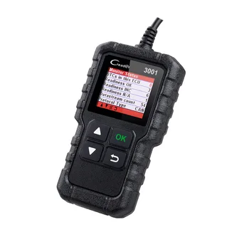 

CR3001 OBDII Code Reader Scanner OBD2 Scan Fault Code Reader Analyzer for Cars Creader 3001 better than ELM327