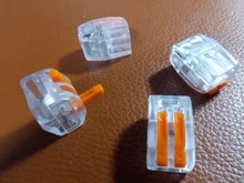 Cable-Connectors Push-In-Terminal-Block 222 Fast-Wire Spl-2/3 223 Compact Universal