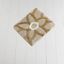 Коврик для ванной-коврики | коврик коврики для ванной нескользящие анти пресс-форма под заказ натуральные бежевый 50X60 см