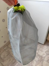 Storage-Bag Mesh Outdoor-Tool Stuff Sack Drawstring Travel Sports Camping Ultralight