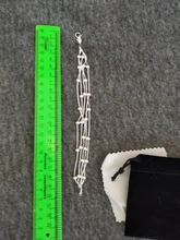 DOTEFFIL-pulsera de plata de ley 925 con cinco cadenas de serpiente, brazalete de cuentas liso, joyería de compromiso para boda