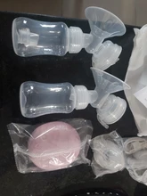 ZIMEITU-Bomba de leche eléctrica doble, succionadora potente de pezones, bomba de lactancia eléctrica USB con botella de leche para bebé, almohadilla de calor en frío