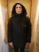 Los hombres de invierno de 2021 nueva gruesa Casual con capucha de lana con capucha Parkas a prueba de agua chaqueta de abrigo de los hombres prendas de vestir de moda bolsillos Parka chaqueta 46-58