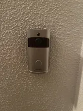 EKEN-Timbre de puerta de seguridad inalámbrico para puerta, monitor de seguridad inalámbrico modelo V5 para puerta con timbre y vídeo con conexión Wifi, grabadora de vídeo con visión nocturna, perfecta para el hogar