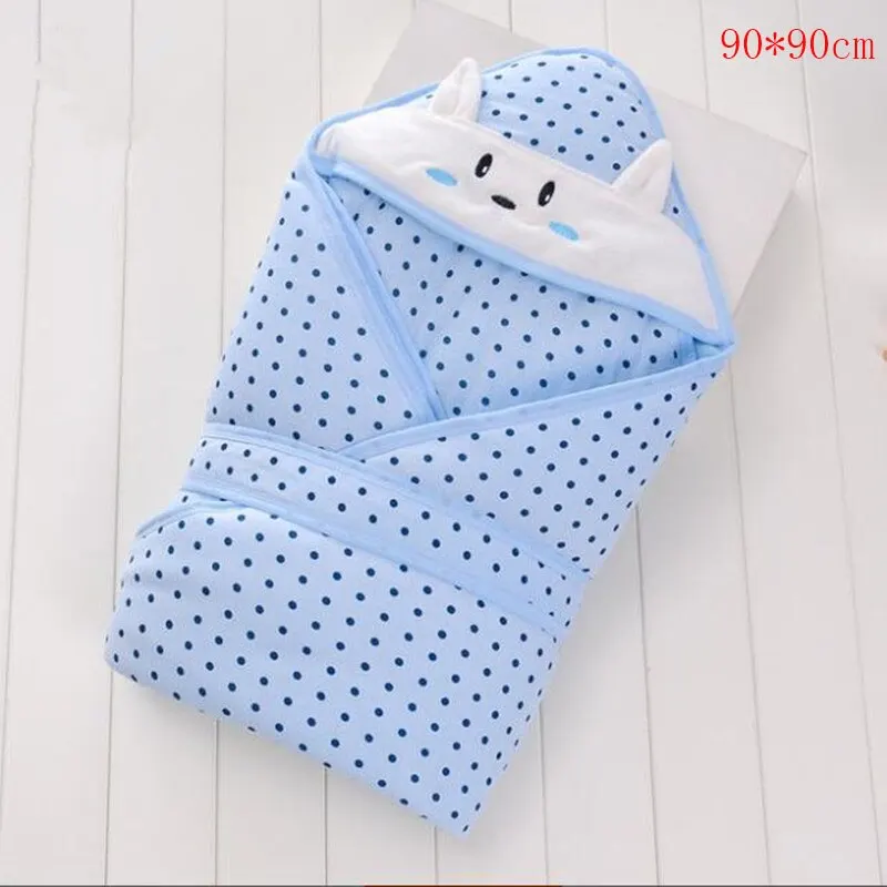 Newborn Baby Sleeping Bag Cotton Swaddle Wrap Warm Winter Baby Items Newborn Envelop