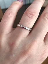 BAMOER-Anillo apilable de plata de ley 925 con forma de estrella, joyería fina, 2020