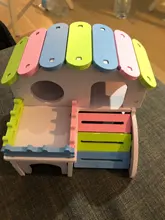 Sleeping-House Hamster Nest Animal-Supplies Small Luxury Home Cage Pet Wooden Hideout