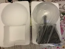 Lighting Decor Touch-Lamp Plasma-Ball Crystal Led-Night-Light Christmas Novelty Magic