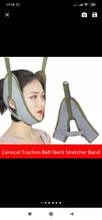 Cinturón de tracción Cervical para adultos y niños, banda elástica para el cuello, recuperación de vértebras, cuidado del cuello, correas de fijación elásticas