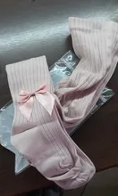 YWHUANSEN-medias de algodón con lazo para niños, pantimedias de bebé de 0 a 10 años, Primavera, Otoño e Invierno