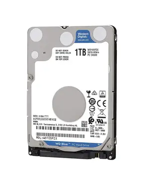 

HARD internal WD Blue, 1TB, SATA III, 2.5 ", 5400RPM, 128MB CACHE (WD10SPZX)