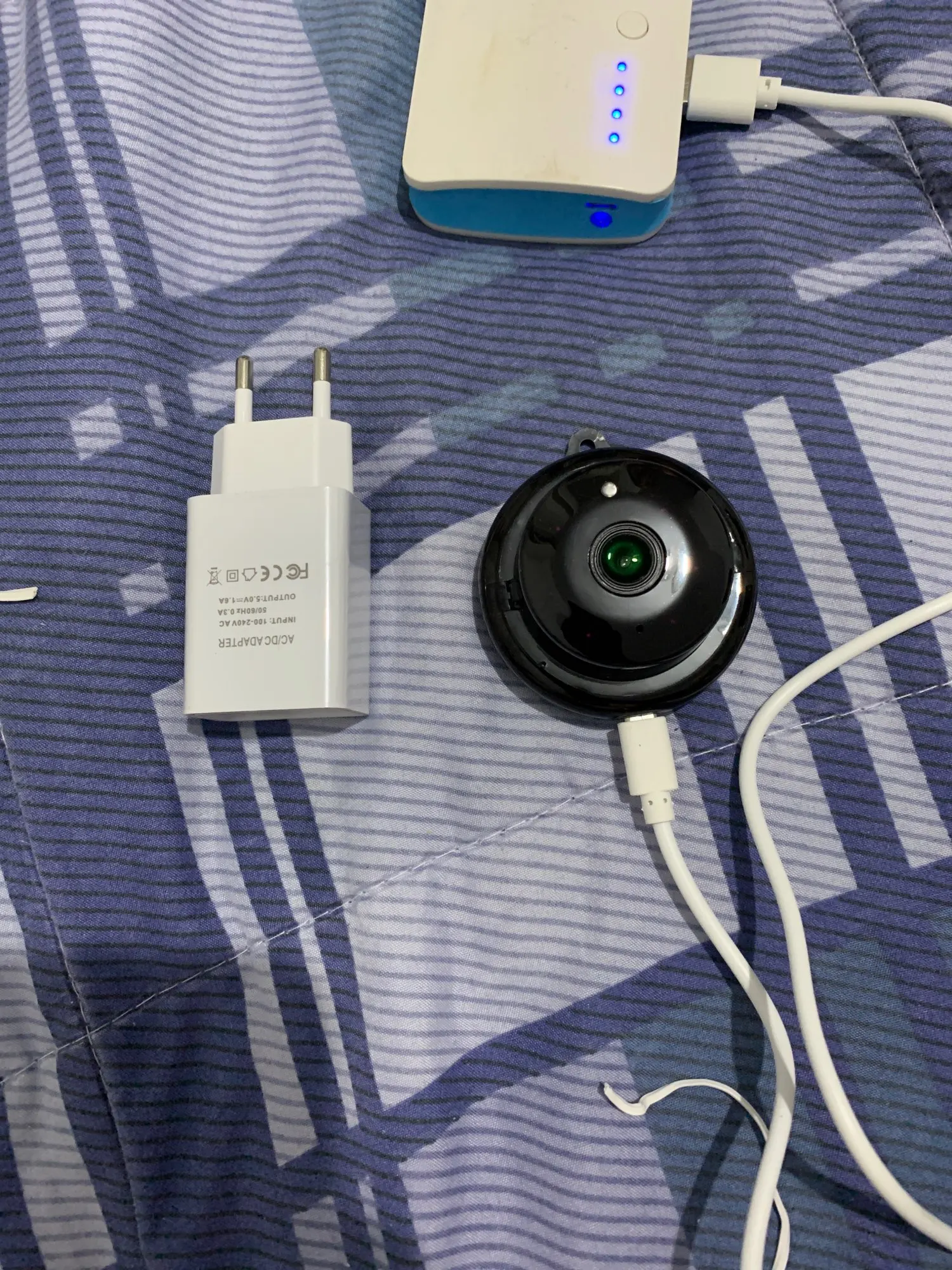 Mini Câmera Monitoramento Espiã Segurança Hd Wifi Visão Noturna Infra photo review