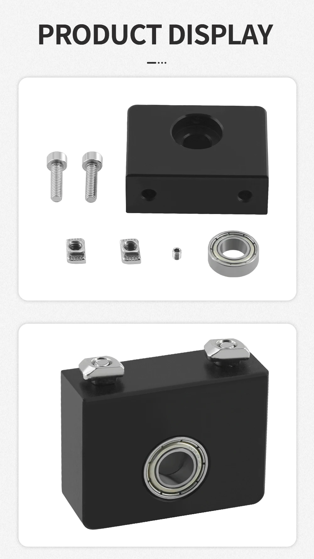 3D, montagem superior para CR-10, CR-10S, Ender