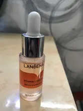 LANBENA-suero Facial blanqueador con vitamina C, esencia para la piel que aclara las manchas, elimina manchas oscuras y pecas