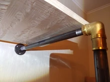 Accesorios de tubería de hierro para montaje en pared, herramienta de herraje de pieza de brida antigua DN15, bridas de hierro fundido, gietijzesen buisleidingen, 10 Uds.
