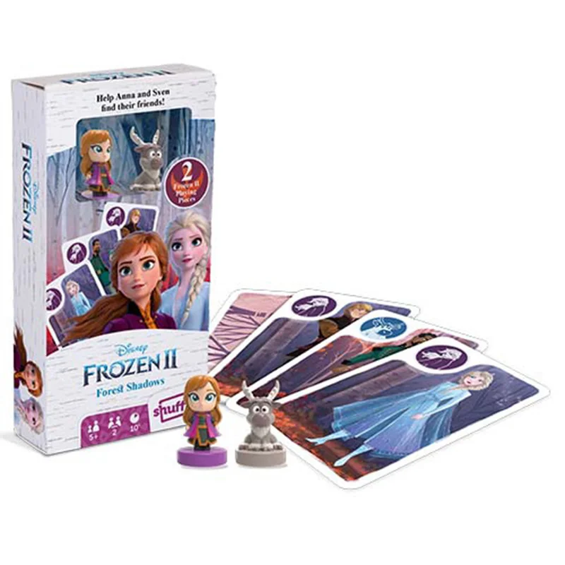 Cartamundi, Mix, Frozen Ii, Frozen 2, Mazzo Di Carte, Gioco Da Tavolo, Famiglia, 2 Figure: Anna E Sven, Principessa, Film Disney, Ragazza