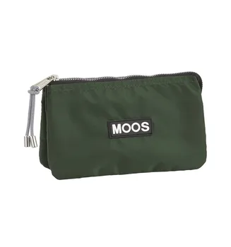 

TRIPLE toiletry bag + 2 compartments MOOS CAPSULA GREEN