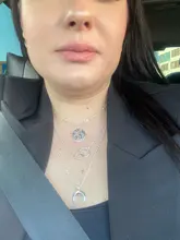 Colgante Retro con forma de Luna y mapa del mundo para mujer, collar de oro multicapa, colgante para fiesta, accesorios de joyería