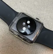 Funda Protector de Pantalla Compatible para Apple Watch iWatch Series 1 / 2 / 3 / 4 / 5 / 38 / 40 / 42 / 44 mm Funda de Gel Tpu