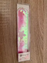 Marcador de flujo de arena de aceite para chica, reglas Kawaii, plantilla de dibujo láser, regla de costura de encaje, papelería, oficina y escuela, 1 unids/lote