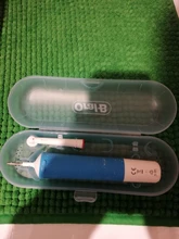 Estuche De Viaje portátil Oral B, cepillo de dientes eléctrico, almacenamiento de mango de plástico de alta calidad, cubierta antipolvo, soporte para cepillo de dientes