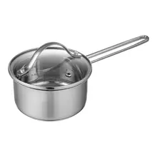 Ковш с крышкой Walmer Glasgow, 1,2л, цвет хром