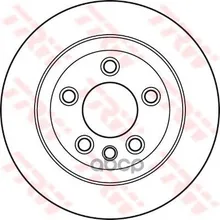 Диск Тормозной Задн Porsche: Cayenne 02-, Vw: Touareg 02- TRW/Lucas арт. DF4487S