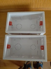 Back-Box Socket Wall-Mounting-Box Internal-Cassette Standard-Switch White SRAN for 146mm--86mm
