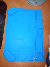 Silicone-Pad Desk Phone Computer-Repair-Mat Soldering-Station-Iron Heat-Insulation Magnetic