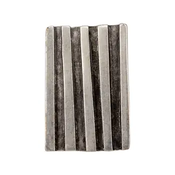 

Women's ring oversized rectangle stripe (53272)