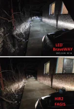 Fagus-bombillas halógenas para faro delantero de coche, 2 uds., marca US 9012 Hir2, 12V, 55W, color blanco, para faros delanteros