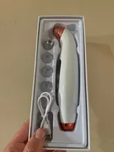 Eliminador de espinillas al vacío, limpiador de poros Facial recargable por vacío, succión de espinillas, acné y espinillas