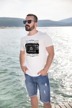 

Angemiel Wear İzleniyorsunuz Cotton White Men 'S T-Shirt