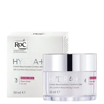 

Roc Hydra + 24h Comfort Nourishing Day Cream For Dry Skins 50ml