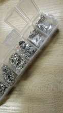 420 unids/caja kit para hacer joyas, collar, cadena, ganchos del pendiente del alfileres de cabeza saltar anillos langosta cierre DIY conjunto de fornituras para joyería suministros