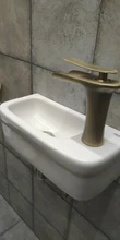 Sink-Faucets Bathroom-Basin Waterfall Bronze Antique Crane Deck Mounted Cold-Tap Chrome