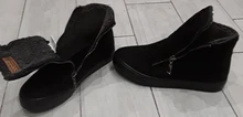 Botas de nieve con cremallera para mujer, zapatos cálidos de felpa para invierno, a la moda, tobilleras de marca, 2020