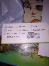 5 unids/caja de ELeaf CE bobina cabeza 0 18ohm/0 3ohm/0.5ohm para iStick Pico 75W iJust2 Melo 3 envío de la gota