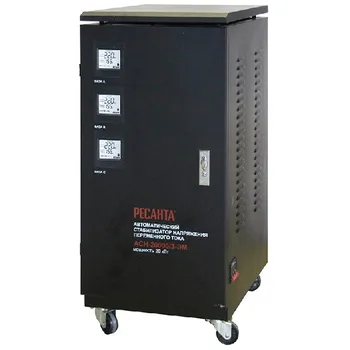 

Voltage stabilizer resanta asn-20 000/3