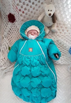 

Демисезонный конверт "Кроха Люкс" Комбинезоны для малышей 0-6 мес