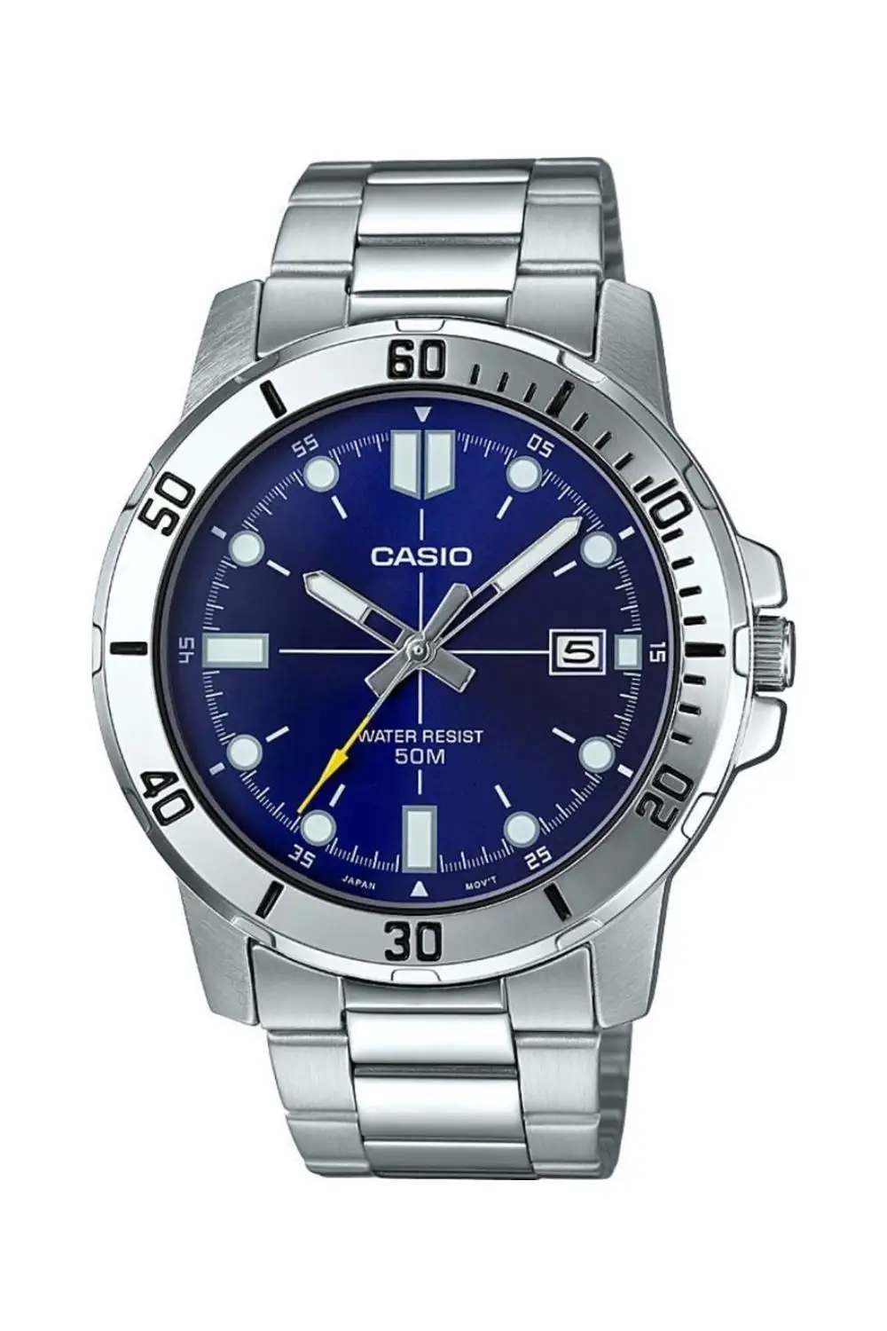 Мужские Роскошные часы бренда Casio 50 м. Водонепроницаемые Модные спортивные