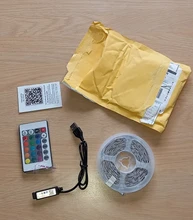 Tira de luces LED Flexible con Bluetooth, 2M, 3M, 5M, 10M, 15M, 20M, SMD 5050, iluminación de fondo de TV de fondo de pared