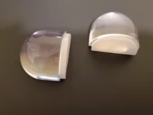 Tope de puerta autoadhesivo, anticolisión, Tope de puerta para casa y oficina, protección de paredes y muebles