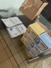 LANBENA-Parches para los ojos, Retinol, ácido hialurónico VC osmanto dorado, suero hidratante, antienvejecimiento/hinchazón, ojos oscuros, piel, Ca