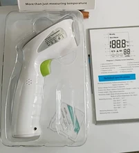 BOXYM-termómetro infrarrojo Digital portátil, láser sin contacto, temperatura corporal, para bebés y adultos