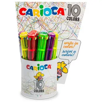 

Cf12 pen 10 colors FluoCARIOCA17.82