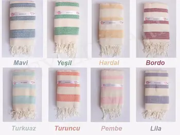 

Cotton Viscose Peshtemal-9 Color