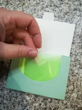 Paquete de 100 hojas de papel para limpieza Facial, papel de limpieza, Control de aceite, absorbente, herramientas de maquillaje de belleza, té verde
