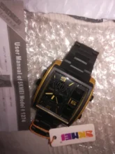 SKMEI-reloj Digital de cuarzo japonés para hombre, cronógrafo con doble pantalla, militar, 3 horas de cuenta atrás, deportivo, Masculino, 1274